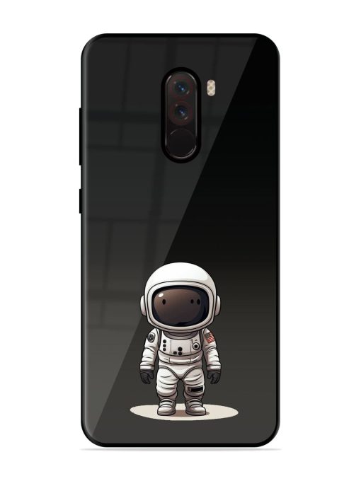 Neon Astronaut Glossy Soft Edge Case for Poco F1 Chachhi