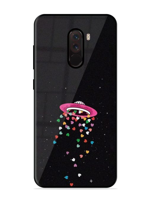 Love From Above Glossy Soft Edge Case for Poco F1 Chachhi