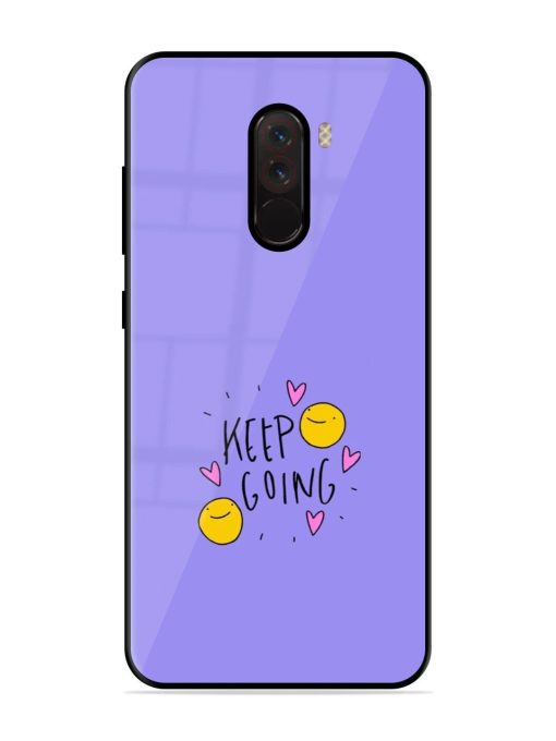 Smiling Through It All Glossy Soft Edge Case for Poco F1 Chachhi