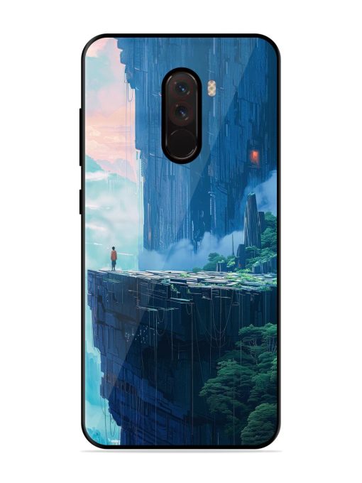 Solitude In The Sky Glossy Soft Edge Case for Poco F1 Chachhi