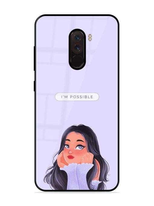 Im Possible Glossy Soft Edge Case for Poco F1 Chachhi