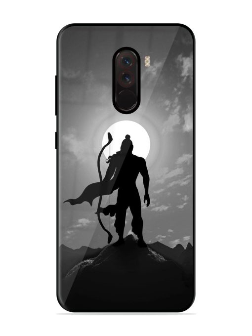 The Undefeated Warrior Glossy Soft Edge Case for Poco F1 Chachhi