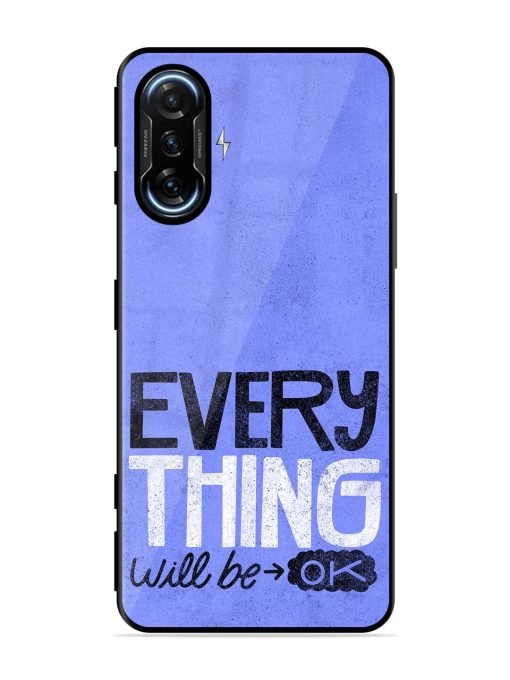 Hopeful Hues Glossy Soft Edge Case for Poco F3 Gt (5G) Chachhi