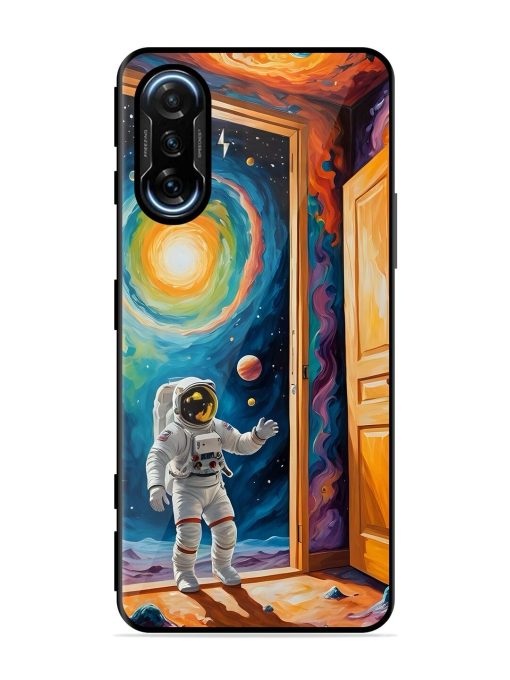 Artistic Space Glossy Soft Edge Case for Poco F3 Gt (5G) Chachhi