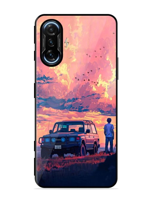 Solitude'S Horizon Glossy Soft Edge Case for Poco F3 Gt (5G) Chachhi