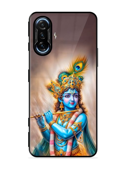 Divine Krishna Glossy Soft Edge Case for Poco F3 Gt (5G)