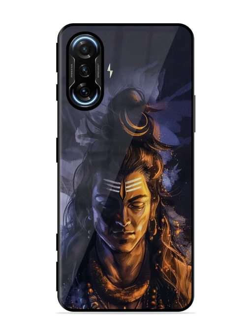 Lord Shiva Glossy Soft Edge Case for Poco F3 Gt (5G) Chachhi