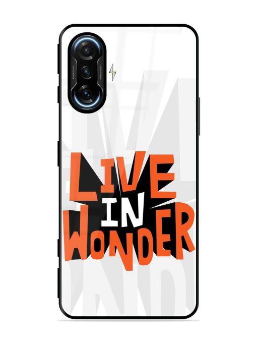 Wonder Burst Glossy Soft Edge Case for Poco F3 Gt (5G) Chachhi