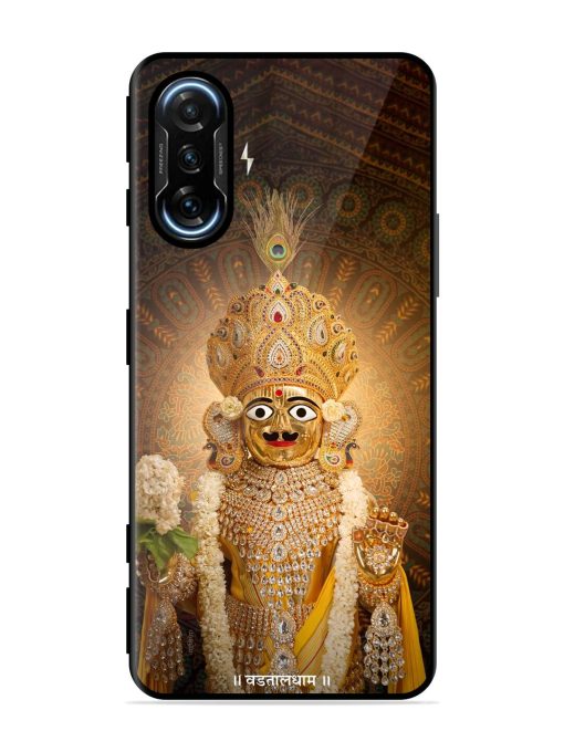 Hare Krishna Maharaj Glossy Soft Edge Case for Poco F3 Gt (5G) Chachhi