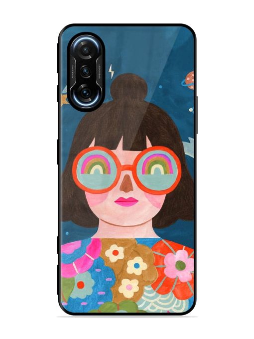 Dreamscape Vision Glossy Soft Edge Case for Poco F3 Gt (5G) Chachhi