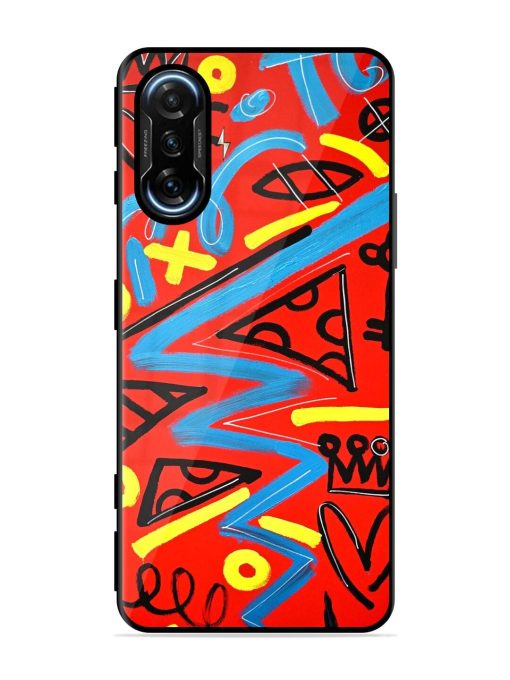 Groovy Garden Glossy Soft Edge Case for Poco F3 Gt (5G) Chachhi