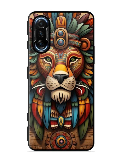 Aztec Majesty Glossy Soft Edge Case for Poco F3 Gt (5G) Chachhi