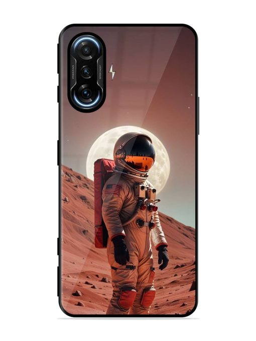 The Red Planet Glossy Soft Edge Case for Poco F3 Gt (5G) Chachhi