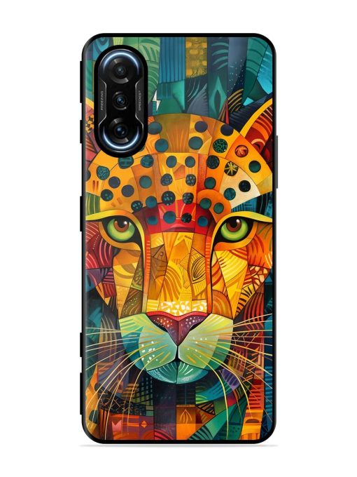 Mosaic Majesty Glossy Soft Edge Case for Poco F3 Gt (5G) Chachhi