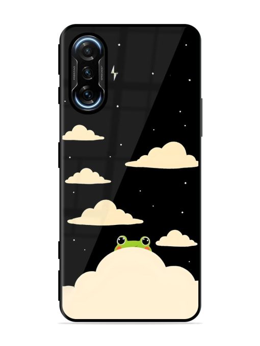 Froggy Night Sky Glossy Soft Edge Case for Poco F3 Gt (5G) Chachhi