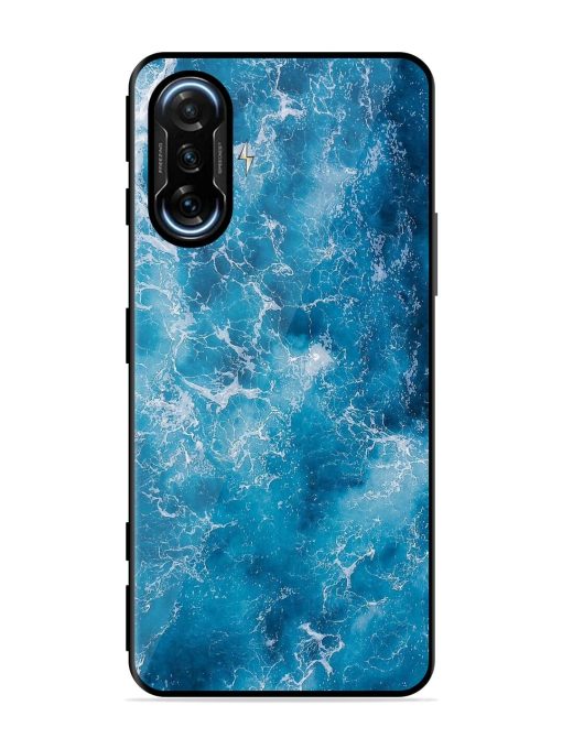 Oceanic Abyss Glossy Soft Edge Case for Poco F3 Gt (5G) Chachhi