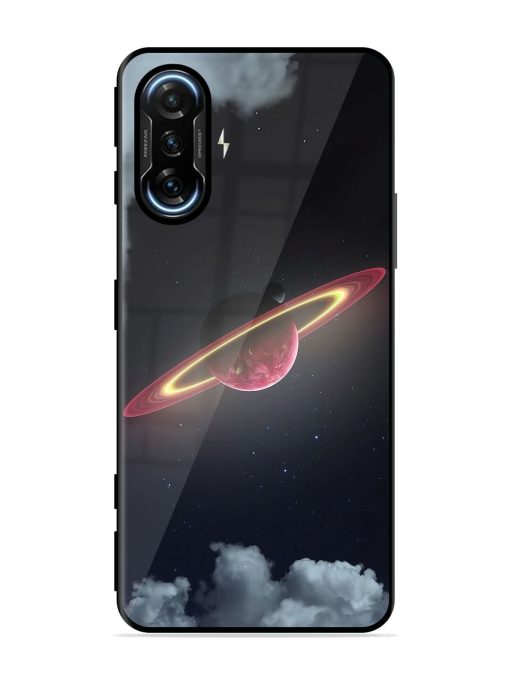 Cosmic Ballet Glossy Soft Edge Case for Poco F3 Gt (5G) Chachhi