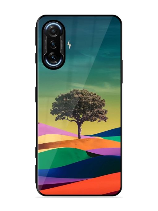 Rainbow'S Lone Sentinel Glossy Soft Edge Case for Poco F3 Gt (5G) Chachhi