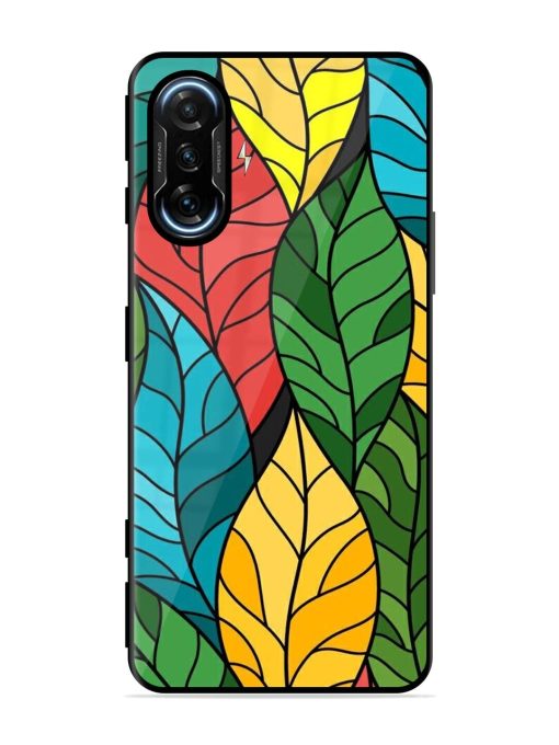 Foliage Fiesta Glossy Soft Edge Case for Poco F3 Gt (5G) Chachhi