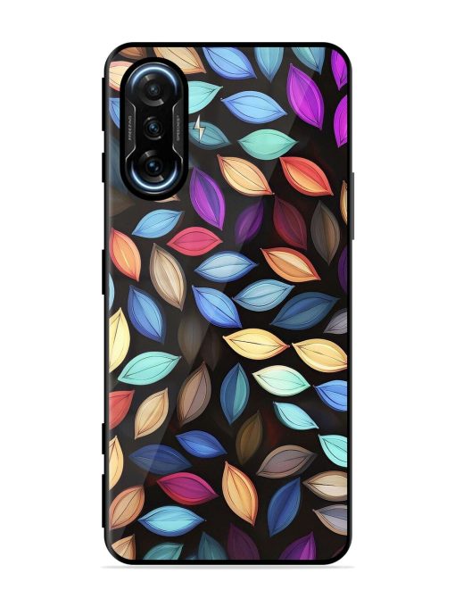 Colorful Kaleidoscope Glossy Soft Edge Case for Poco F3 Gt (5G) Chachhi