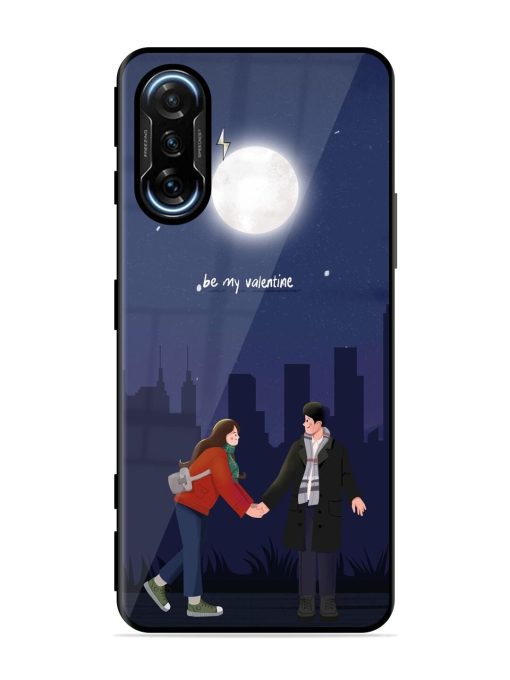 Moonlight Proposal Glossy Soft Edge Case for Poco F3 Gt (5G) Chachhi