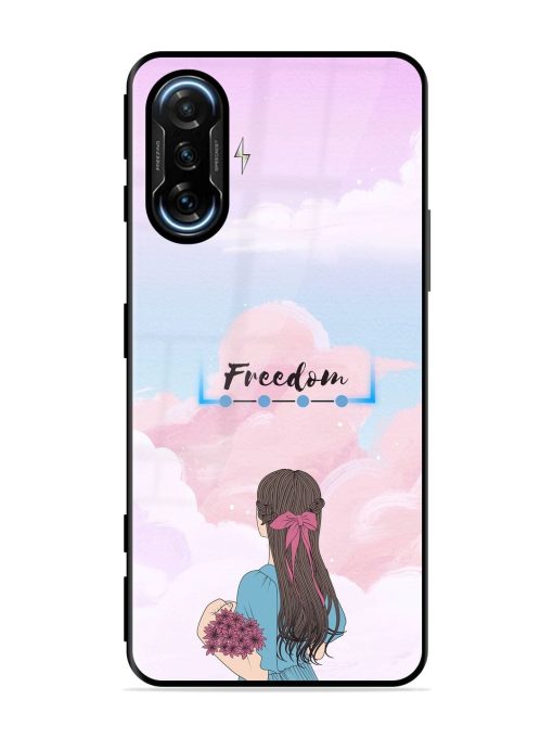 Skyward Dreams Glossy Soft Edge Case for Poco F3 Gt (5G) Chachhi