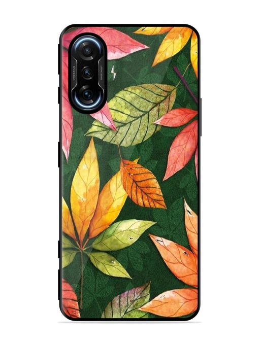 Autumn'S Embrace Glossy Soft Edge Case for Poco F3 Gt (5G) Chachhi