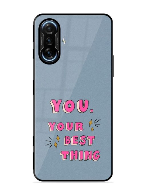 Self-Love Sparkles Glossy Soft Edge Case for Poco F3 Gt (5G) Chachhi