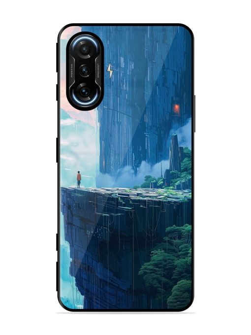 Solitude In The Sky Glossy Soft Edge Case for Poco F3 Gt (5G) Chachhi