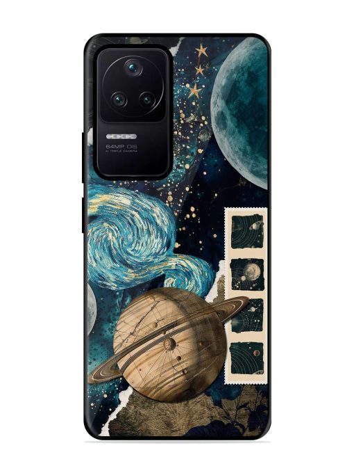 Celestial Tapestry Glossy Soft Edge Case for Poco F4 (5G) Chachhi