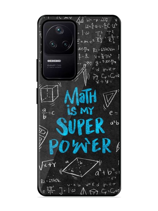 Math Magic Glossy Soft Edge Case for Poco F4 (5G) Chachhi