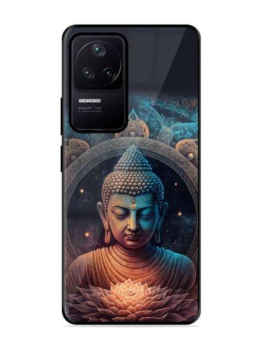 The Buddha Art Glossy Soft Edge Case for Poco F4 (5G) Chachhi