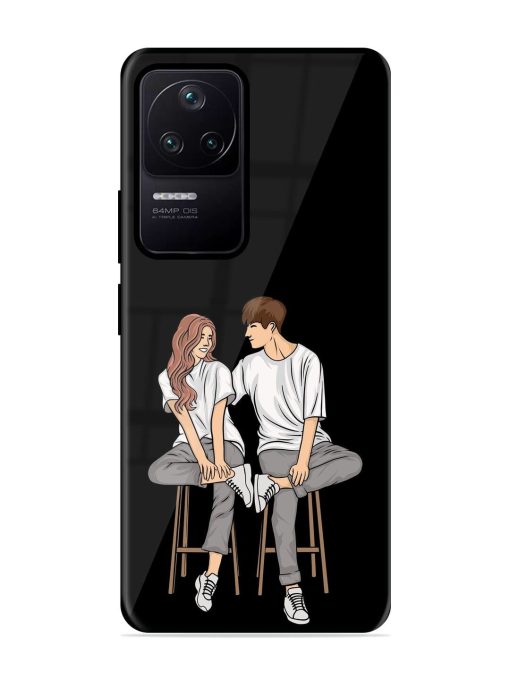 Soulful Connection Glossy Soft Edge Case for Poco F4 (5G) Chachhi