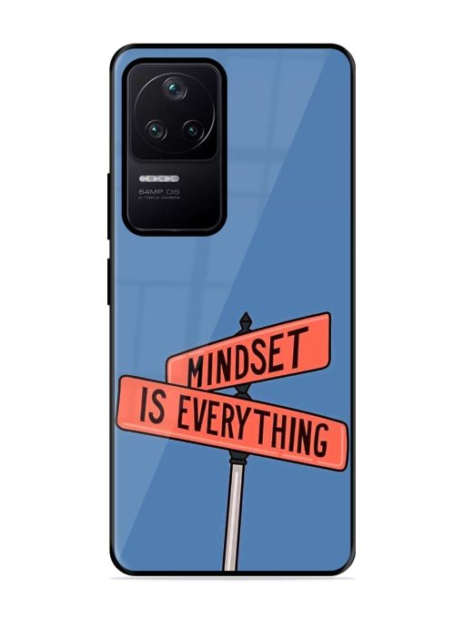 Mindset Matters Glossy Soft Edge Case for Poco F4 (5G) Chachhi