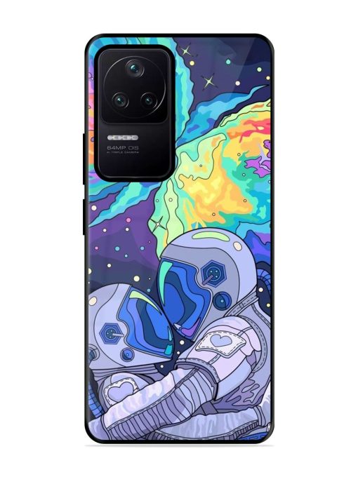 Cosmic Love Glossy Soft Edge Case for Poco F4 (5G) Chachhi