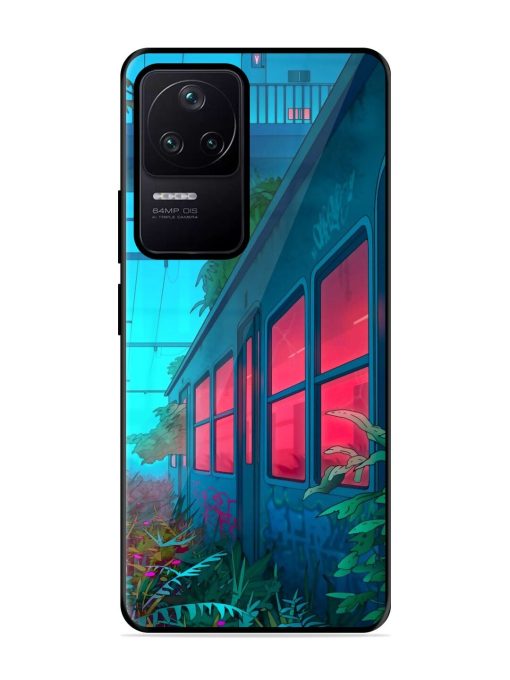 Urban Jungle Glossy Soft Edge Case for Poco F4 (5G) Chachhi