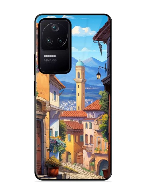 Tuscan Twilight Glossy Soft Edge Case for Poco F4 (5G) Chachhi