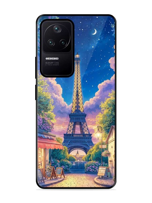 Twilight In Paris Glossy Soft Edge Case for Poco F4 (5G) Chachhi