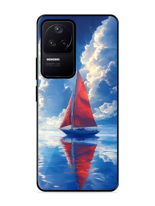 Crimson Sails Glossy Soft Edge Case for Poco F4 (5G) Chachhi