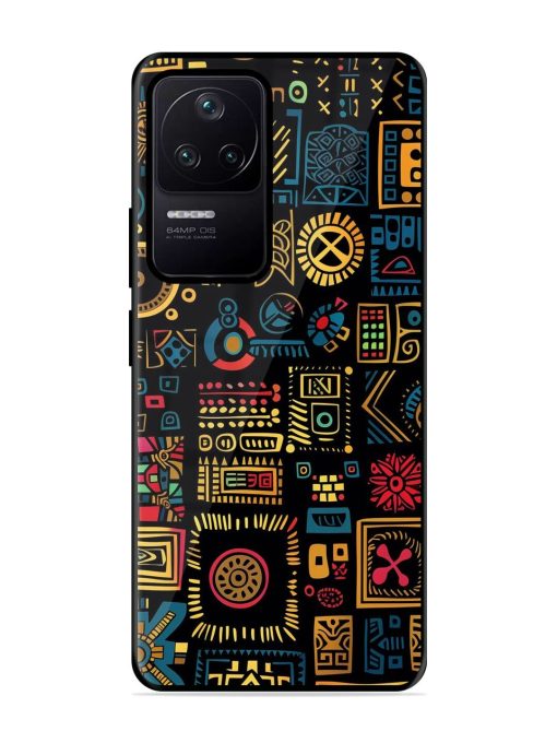 Tribal Tapestry Glossy Soft Edge Case for Poco F4 (5G) Chachhi