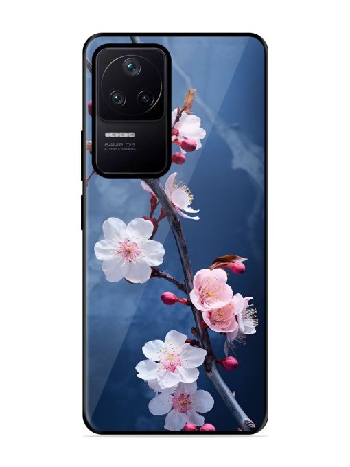 Delicate Blossoms Glossy Soft Edge Case for Poco F4 (5G) Chachhi