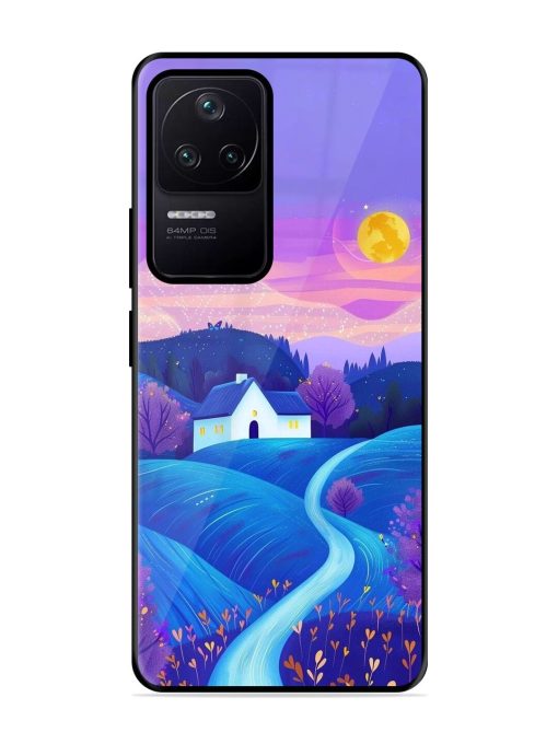 Moonlit Meadow Glossy Soft Edge Case for Poco F4 (5G) Chachhi