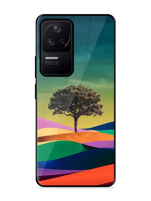 Rainbow'S Lone Sentinel Glossy Soft Edge Case for Poco F4 (5G) Chachhi