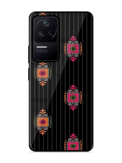 Ornate Elegance Glossy Soft Edge Case for Poco F4 (5G) Chachhi