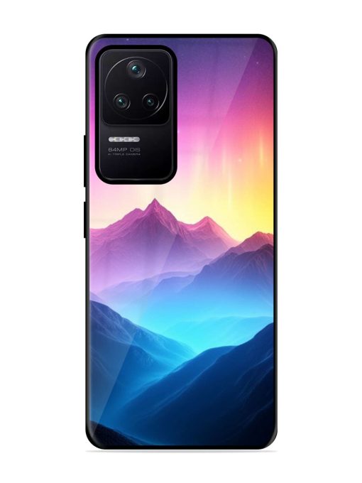 Cosmic Mountains Glossy Soft Edge Case for Poco F4 (5G) Chachhi