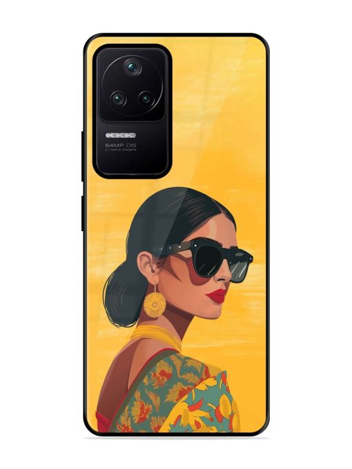 Neon Nightscape Glossy Soft Edge Case for Poco F4 (5G) Chachhi