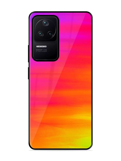 Neon Horizon Glossy Soft Edge Case for Poco F4 (5G) Chachhi