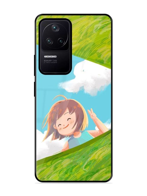 I'M On My Way Glossy Soft Edge Case for Poco F4 (5G) Chachhi