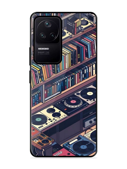 Music Lover'S Haven Glossy Soft Edge Case for Poco F4 (5G) Chachhi