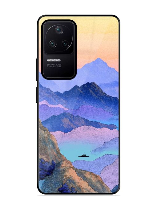 Mountain Mist Glossy Soft Edge Case for Poco F4 (5G) Chachhi